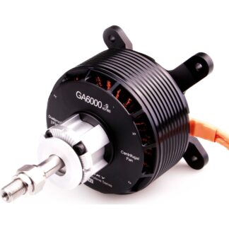 DUALSKY XMotor GA6000.8S single motor shaft 180 KV 28-pole up to 6800W (55-60cc) brushless motor